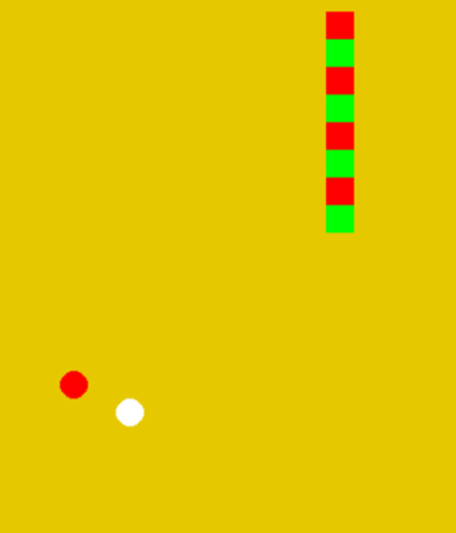 hand-controlled Snake